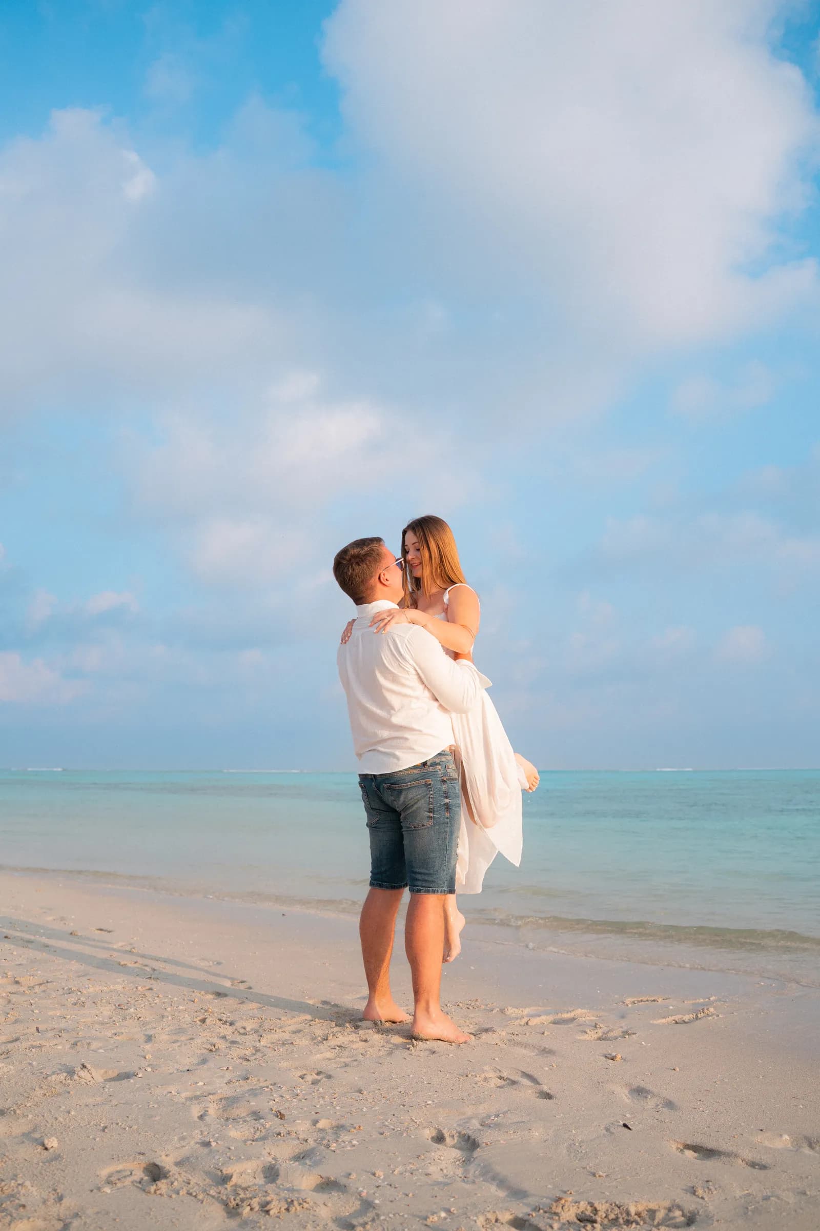 Maldives photoshoot by Coora Studio — sample from our portfolio, offered on Fainu, Raa Atoll